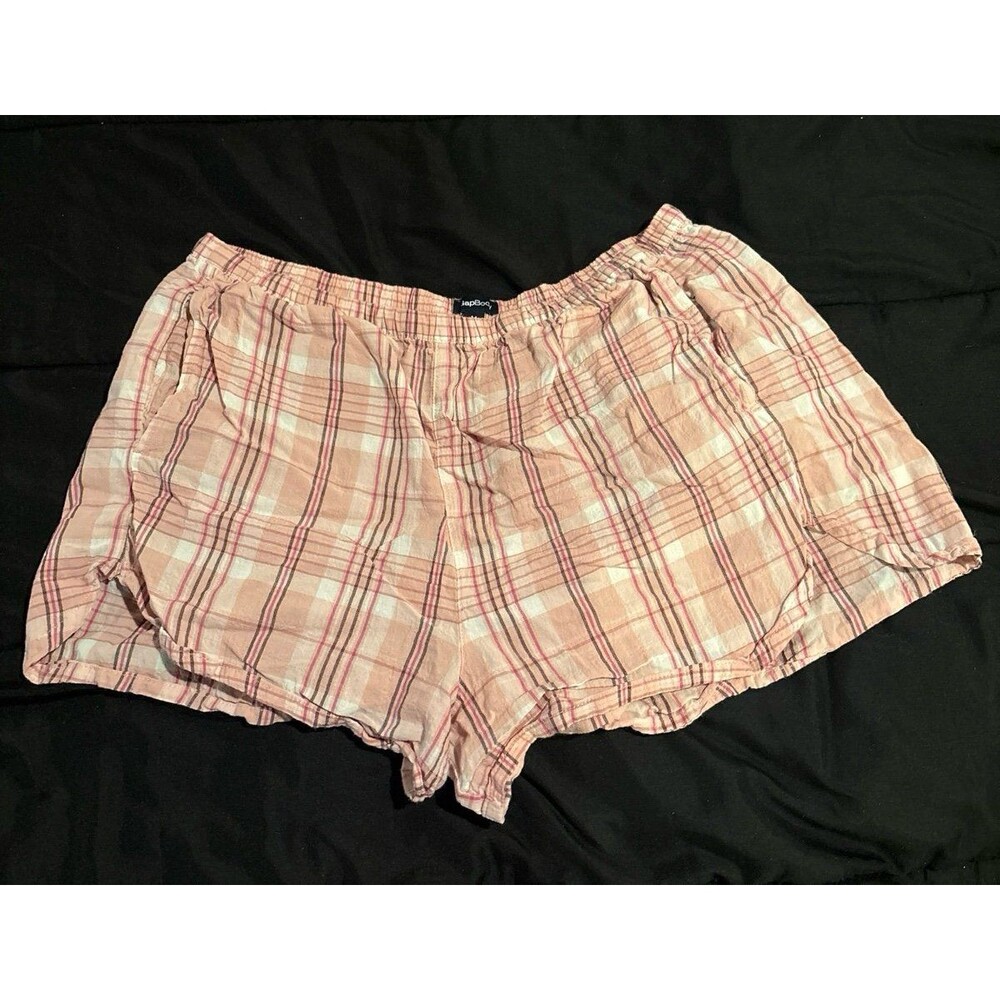 gap plaid shorts